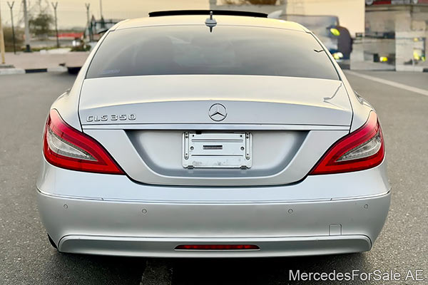 silver 2012 Mercedes cls350