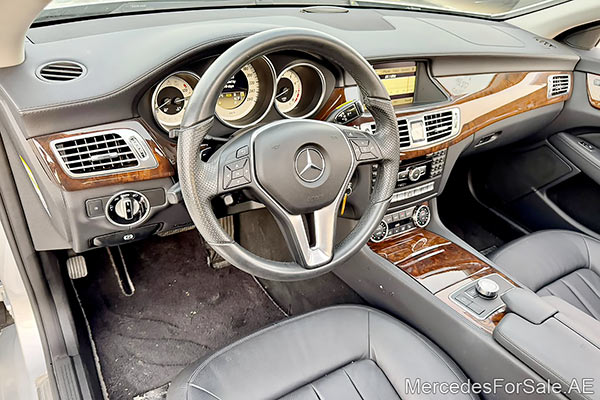 silver 2012 Mercedes cls350