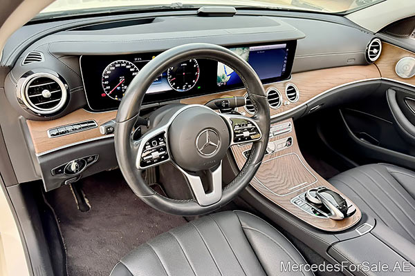 white 2019 Mercedes e450