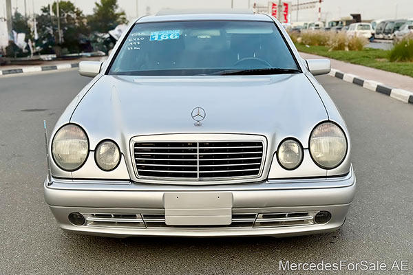 silver 1997 Mercedes e420