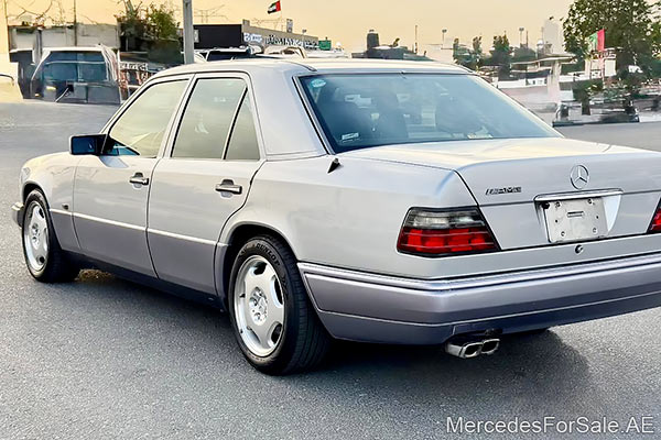 silver 1994 Mercedes e420