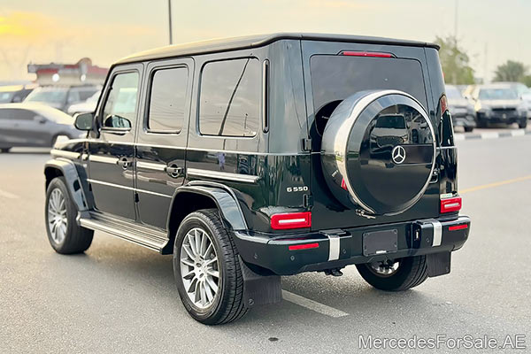 green 2019 Mercedes g550