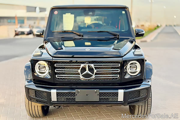 Image of a pre-owned 2024 black Mercedes-Benz G400 car