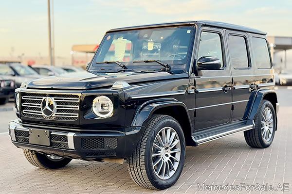 black 2024 Mercedes g400