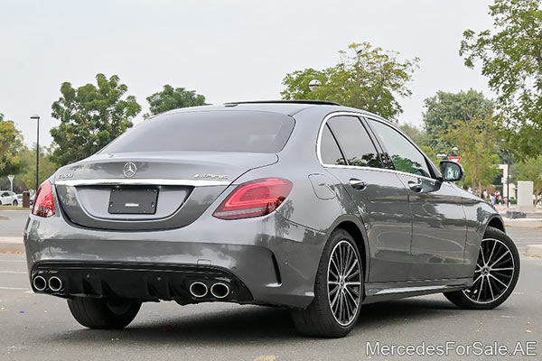 grey 2020 Mercedes c300