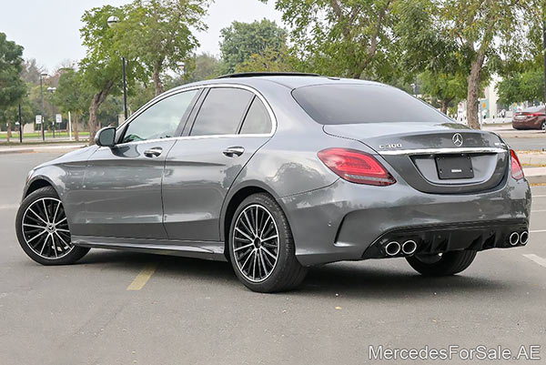 grey 2020 Mercedes c300