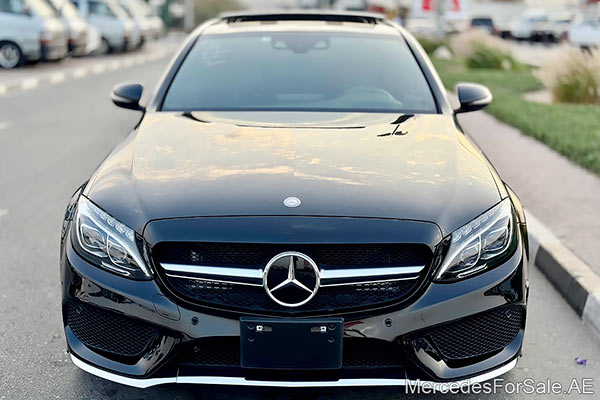 black 2016 Mercedes c200