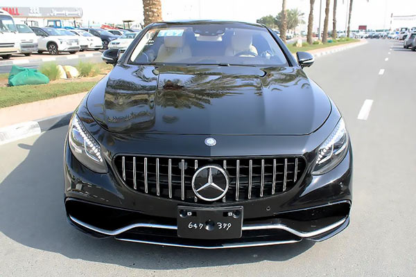 Image of a pre-owned 2016 black Mercedes-Benz S550 car