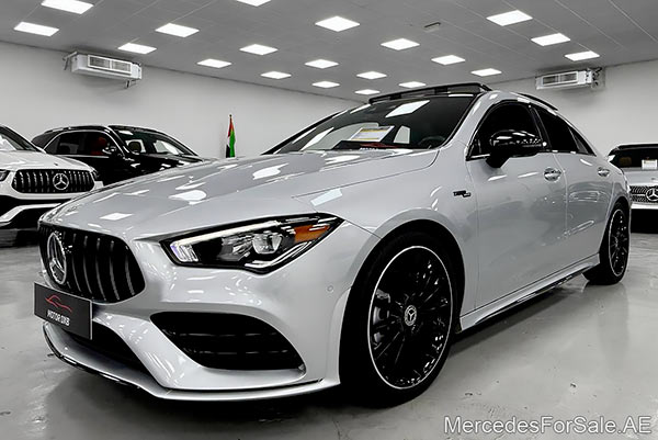 silver 2023 Mercedes cla250 photo 3