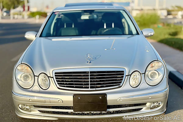Image of a pre-owned 2006 silver Mercedes-Benz E350 car