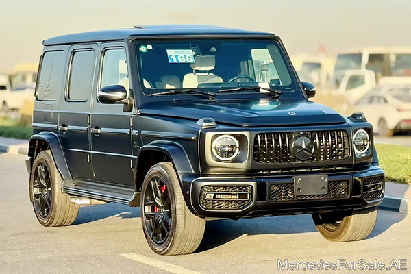 Image of a pre-owned 2022 black Mercedes-Benz G63 car