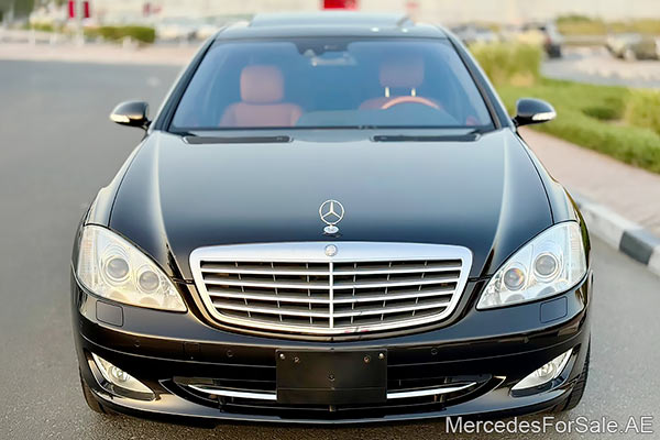 Image of a pre-owned 2009 black Mercedes-Benz S600 car
