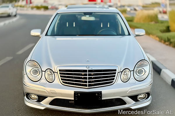 Image of a pre-owned 2007 silver Mercedes-Benz E350 car