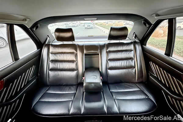 black 1991 Mercedes s560