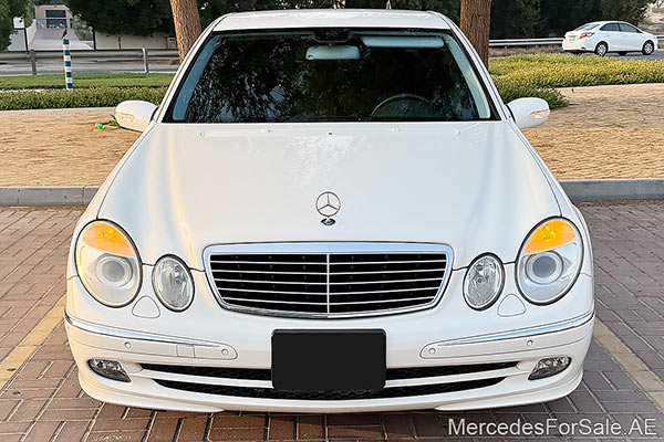 سيارة مرسيدس e350 مستعملة موديل 2006 لونها ابيض صورة 1