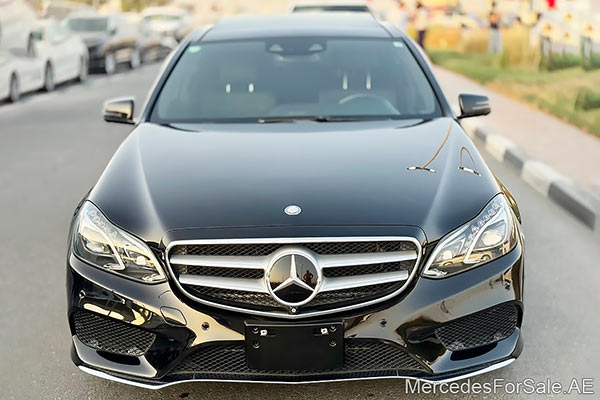 Image of a pre-owned 2016 black Mercedes-Benz E300 car