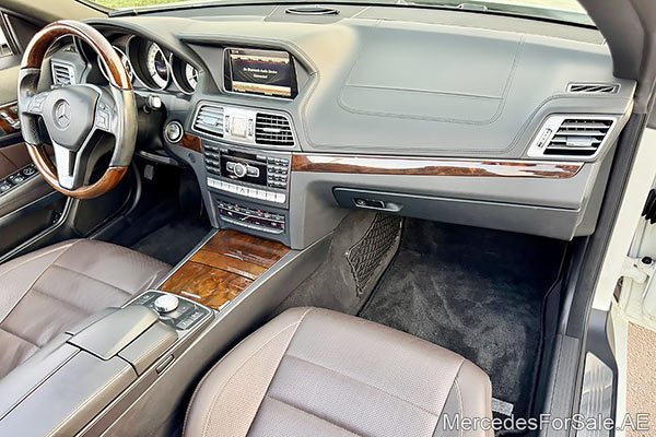 white 2014 Mercedes e350