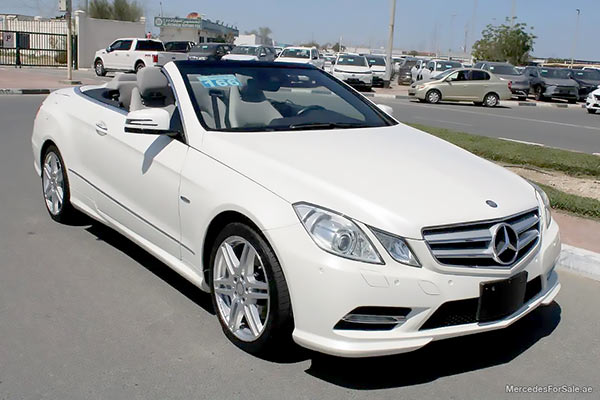 Image of a pre-owned 2012 white Mercedes-Benz E350 car