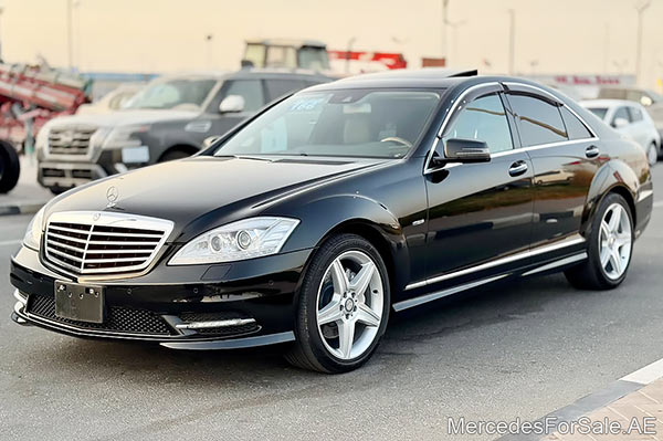 black 2012 Mercedes s350