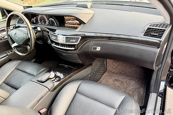 black 2012 Mercedes s350