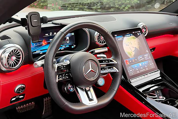 white 2023 Mercedes sl43 photo 5