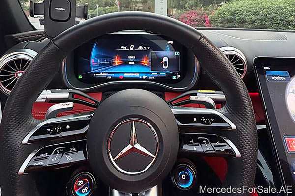 white 2023 Mercedes sl43 photo 6