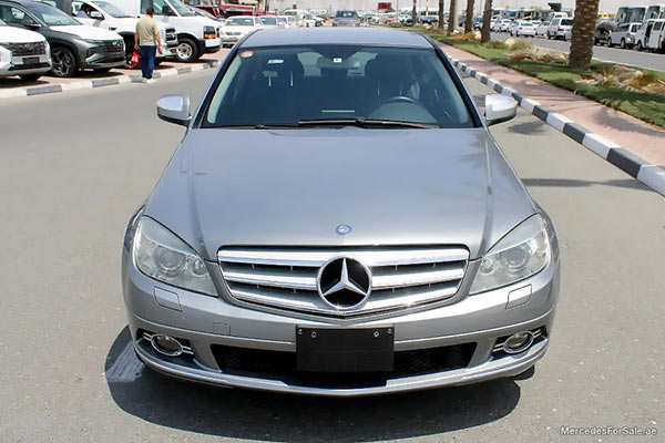 Image of a pre-owned 2008 grey Mercedes-Benz C250 car