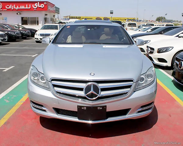 Image of a pre-owned 2013 silver Mercedes-Benz Cl550 car