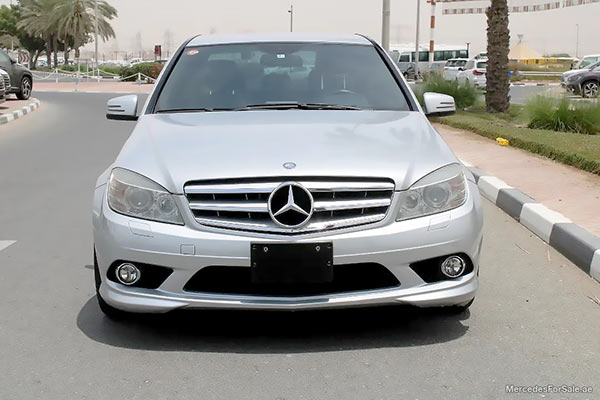 Image of a pre-owned 2010 silver Mercedes-Benz C300 car